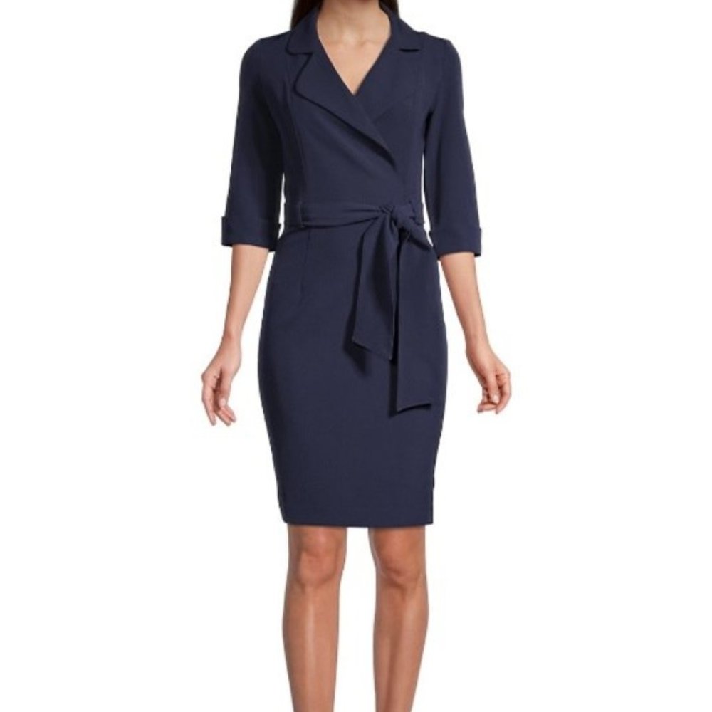 Black Halo Lucinda Dress - Pacific Blue Sz 8 NWT